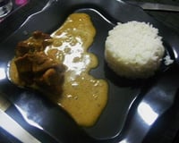 Curry de porc aux tomates