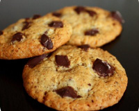 Cookies aux pépites de chocolat noir maison