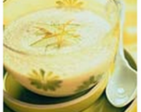 Soupe de granny smith aux agrumes