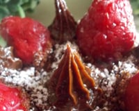 Cupcake secret : cœur coulant framboise