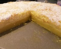 Gâteau magique vanille et citron