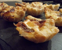 Tartelette figue/chèvre