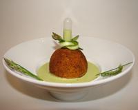 Une façon originale de déguster un poisson raffiné ...avec des produits de saison !