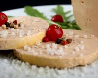 Foie gras cuit au sel