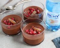 LE + VICHY Célestins : en remplaçant le beurre et les œufs par de l’eau minérale VICHY Célestins, ce dessert est particulièrement…