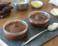 Danette au chocolat maison