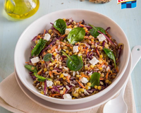Une salade fraîche et colorée pour déguster les lentilles autrement ! 