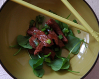 Agneau façon teriyaki