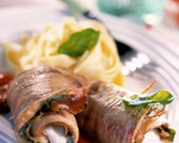 Des mini-paupiettes, garnies de mozarella et de jambon cru, faciles à préparer.