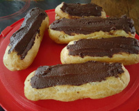 Eclairs au chocolat faciles de Chef Damien