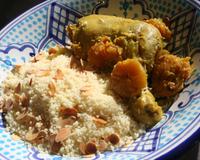 Un tajine salé sucré.