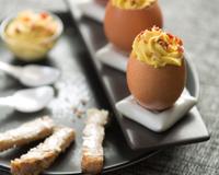Des oeufs cocottes très gourmands.