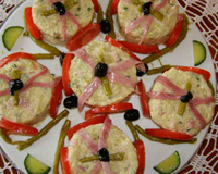 Recette fraîcheur idéale pour un repas dînatoire. Peut être servi en entrée ou en plat principal. Pourquoi pas ?