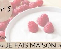 Challenge "je fais maison" - Jour 5 : les yaourts maison