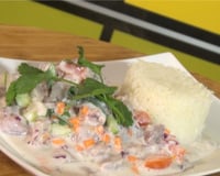 Poisson cru à la Polynésienne