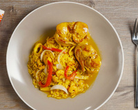 Lapin façon paëlla