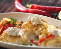 Poisson aux légumes et lait de coco