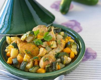 Tajine de cuisses de poulet à la marocaine