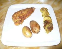 Blancs de poulet panés au parmesan