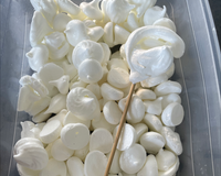 Meringues blanches et moelleuses