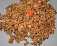 Lentilles façon bolognaise