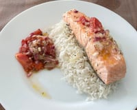 Saumon au four