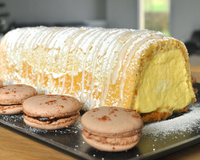 Bûche Mangue-Spéculoos