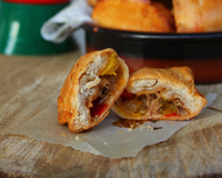 Empanadas au thon, aux poivrons et au ketchup Amora