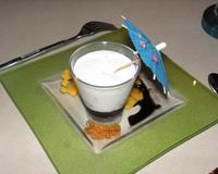 Une délicieuse recette avec deux fruits de saison en dessert !