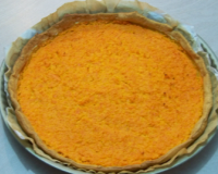 Tarte simple à la carotte