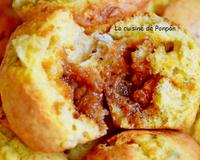 Je vous propose des muffins super moelleux avec une petite surprise au caramel au beurre salé !