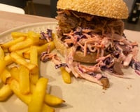 Pulled pork Burger ou burger au porc effiloché