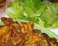 Beignets de fleurs de courgette économiques