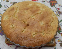 Tarte au sucre vanillée