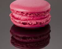 Macaron à la fraise