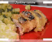 Escalope de poulet au comté