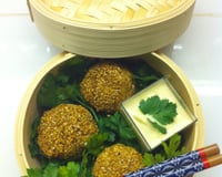 Boulettes poulet et porc au gingembre