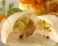 Suprême de volaille à la fourme d'Ambert