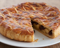 Galette pomme chocolat