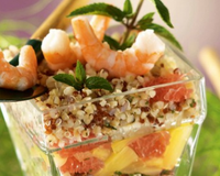 Bouchées de quinoa gourmand au jasmin et noix de coco