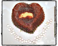 Fondant au cœur blanc