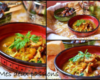 Rognons blancs K'dra (aux oignons et pois chiches)