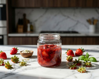 La technique du chef Thibaut Spiwack pour utiliser les queues de fraises en cuisine
