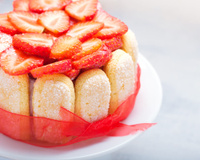 Charlottes aux fraises