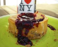 Un cheesecake cuit à la vanille made in New York