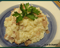 Risotto au jambon cru