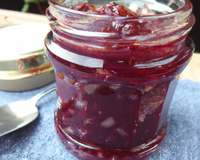 Confiture d'oignons à la grenadine