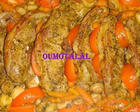 Côtes d'agneau aux légumes