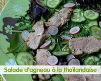 Salade d'agneau à la Thaïlandaise