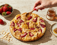 Gâteau de pâtes filo aux fraises
